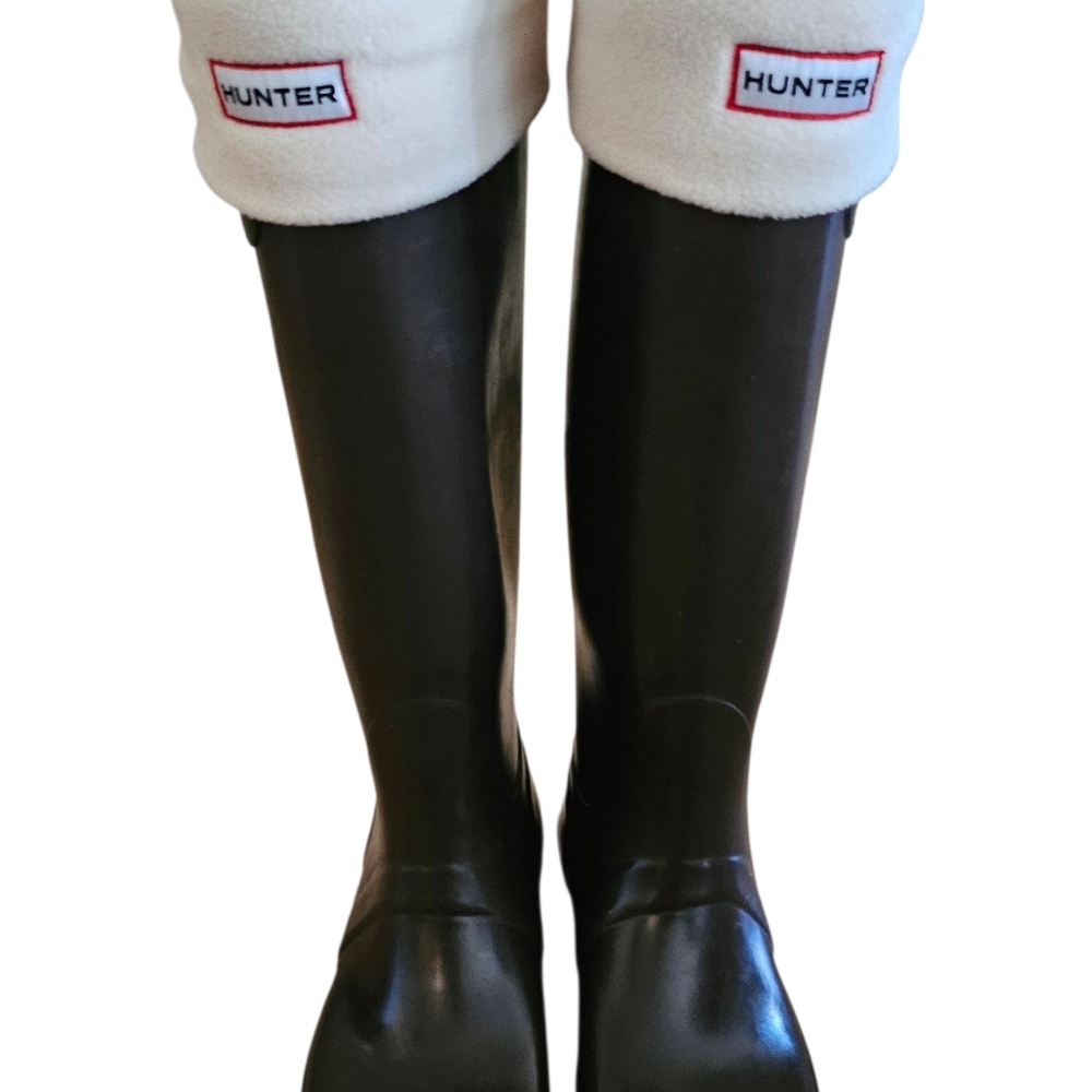 Hunter White Boot Socks